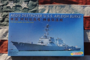 Dragon 7029 AEGIS DESTROYER U.S.S. ARLEIGH BURKE DDG-52